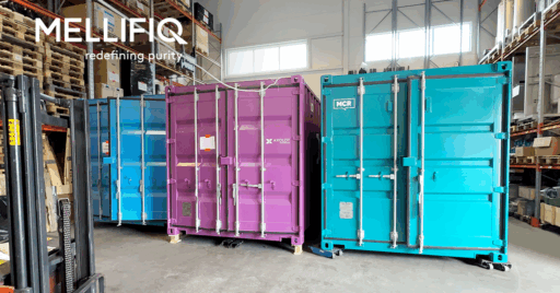 Mellifiq brand containers