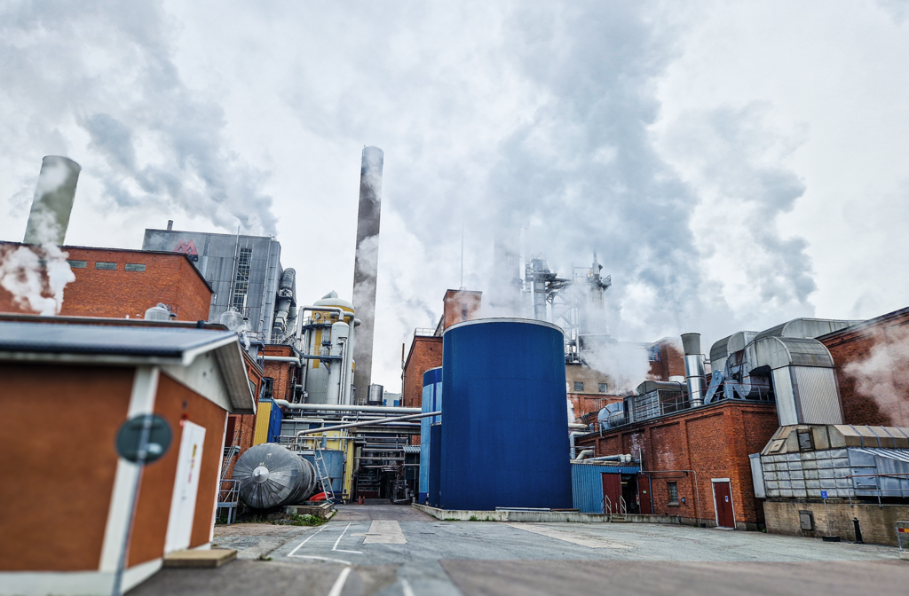 Paper mill facility in Sweden