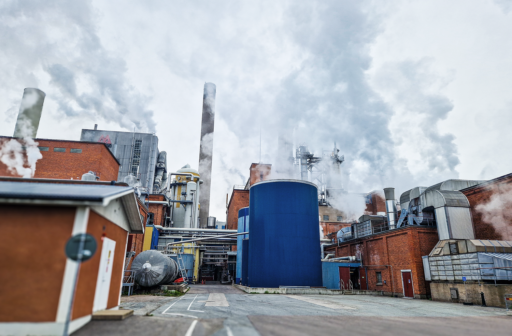 Paper mill facility in Sweden
