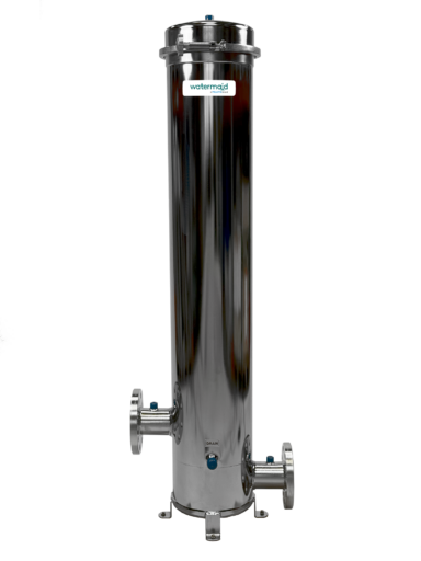 Cartridge filter housing filtration unit