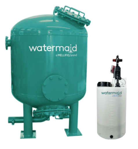 Water Maid dosing station and filtration unit