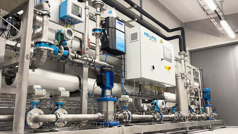 Control system installed at drinking water plant