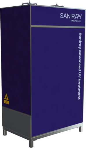 Aurora A unit, designed to efficiently fit on an EU pallet