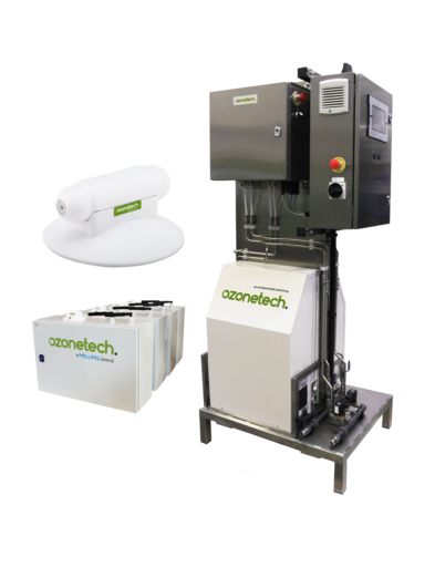 Package including ozone system, monitor and wifi module