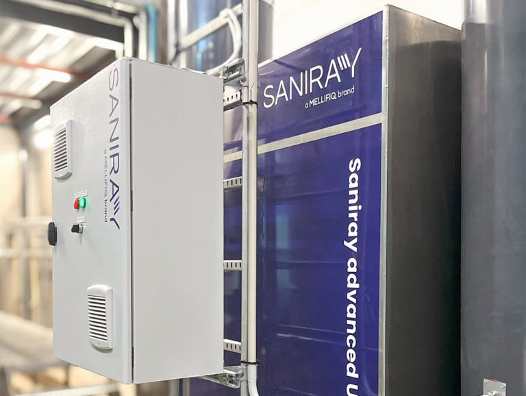 Installed Saniray system